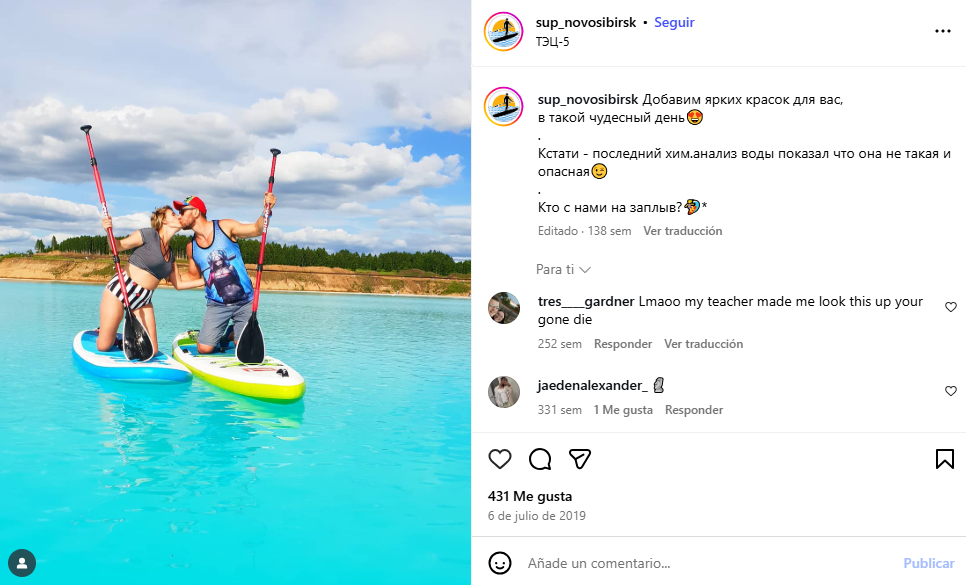 Novosibirsk, las Maldivas rusas